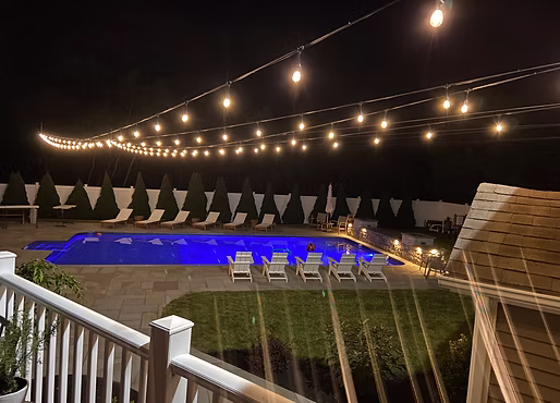 Our outdoor lighting services include: